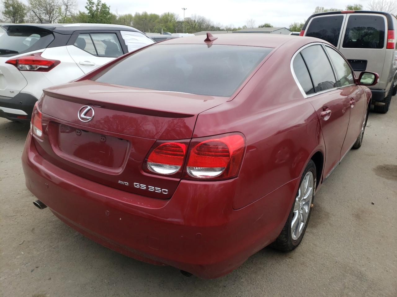 Photo 4 from auction – 2011 LEXUS GS 350 with VIN JTHCE1KS9B0028366
