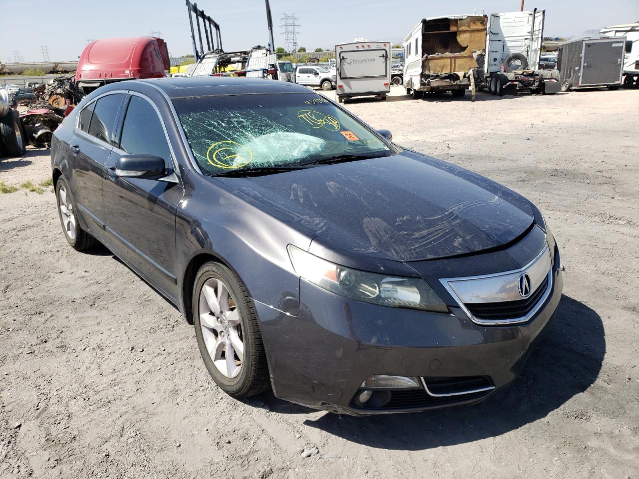 ACURA TL 2013 with VIN 19UUA8F26DA013701 - Photo from auction