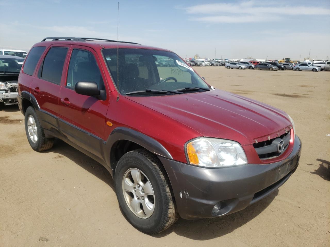 MAZDA TRIBUTE LX 2004 with VIN 4F2YZ94134KM31815 - Photo from auction