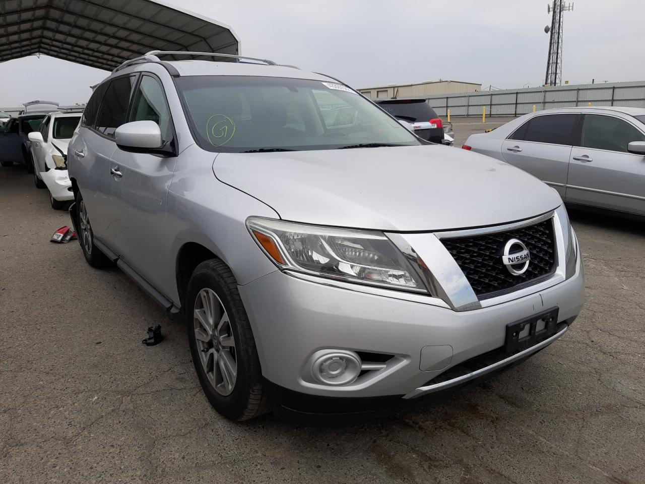 NISSAN PATHFINDER 2014 with VIN 5N1AR2MN6EC615925 - Photo from auction