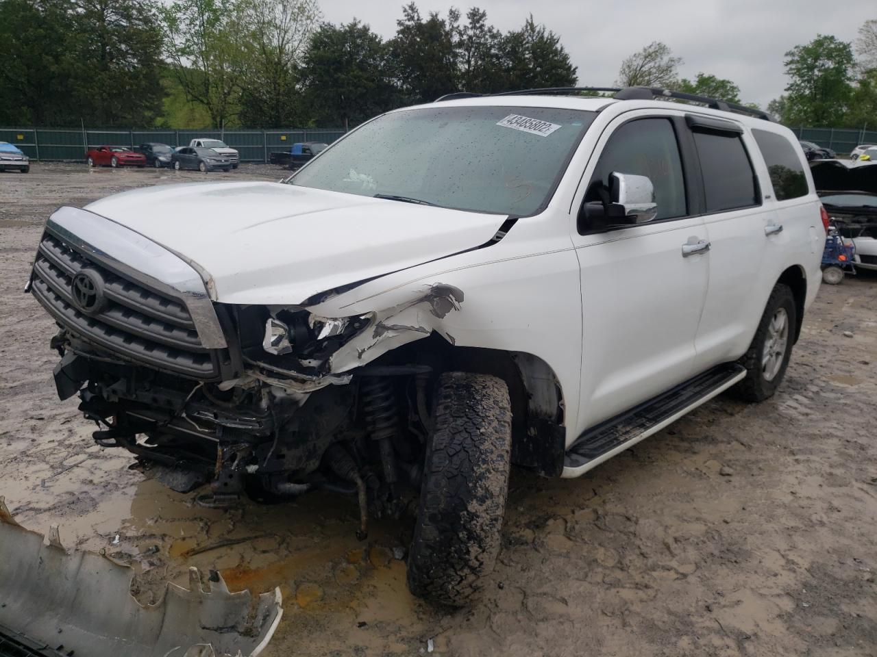 Photo 2 from auction – 2008 TOYOTA SEQUOIA with VIN 5TDBY64A58S004299
