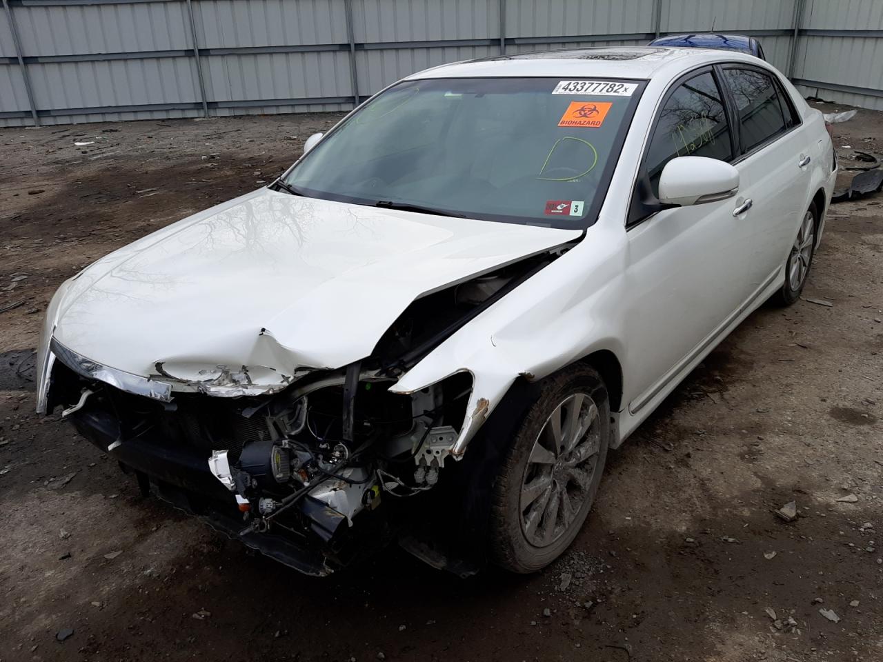 Photo 2 from auction – 2011 TOYOTA AVALON BAS with VIN 4T1BK3DB7BU385077