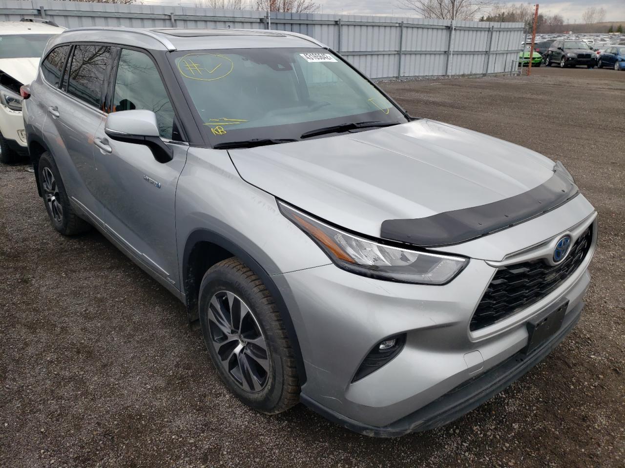 TOYOTA HIGHLANDER 2020 with VIN 5TDGBRCH0LS012181 - Photo from auction