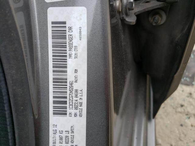Photo 10 from auction – 2013 DODGE AVENGER SX with VIN 1C3CDZCG7DN526461