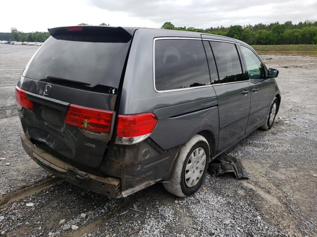 Photo 4 from auction – 2010 HONDA ODYSSEY LX with VIN 5FNRL3H22AB007203