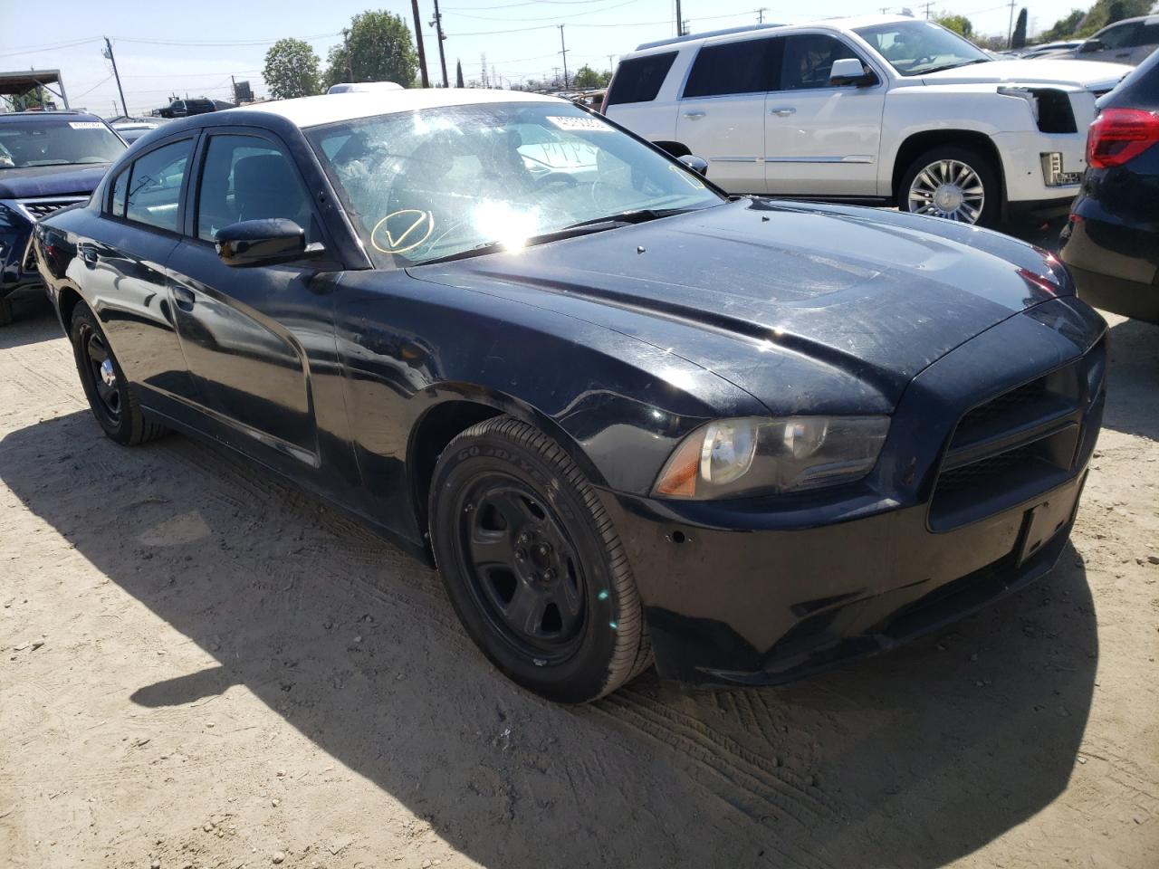DODGE CHARGER PO 2013 with VIN 2C3CDXAT6DH721805 - Photo from auction