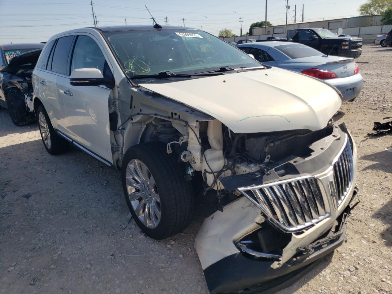LINCOLN MKX 2013 with VIN 2LMDJ6JK7DBL46357 - Photo from auction
