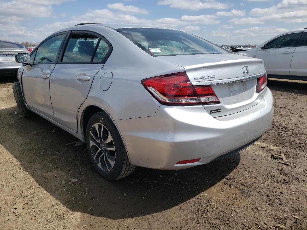 Photo 3 from auction – 2014 HONDA CIVIC EX with VIN 2HGFB2F80EH542295