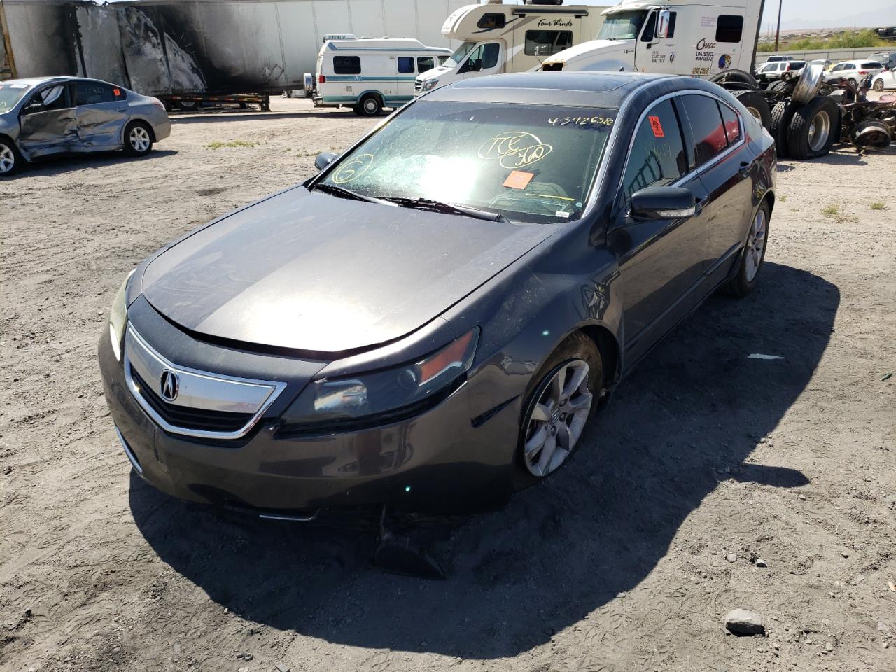 Photo 2 from auction – 2013 ACURA TL with VIN 19UUA8F26DA013701