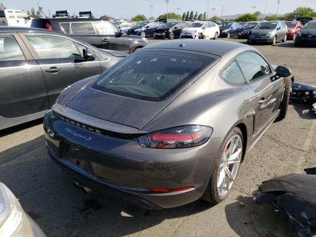 Photo 4 from auction – 2021 PORSCHE CAYMAN S with VIN WP0AB2A80MS275196