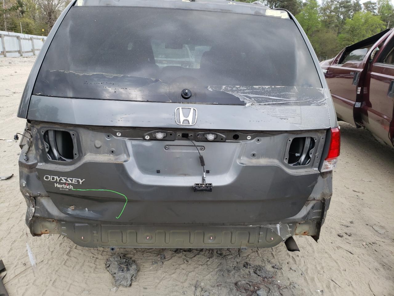 Photo 9 from auction – 2008 HONDA ODYSSEY EX with VIN 5FNRL38668B404197