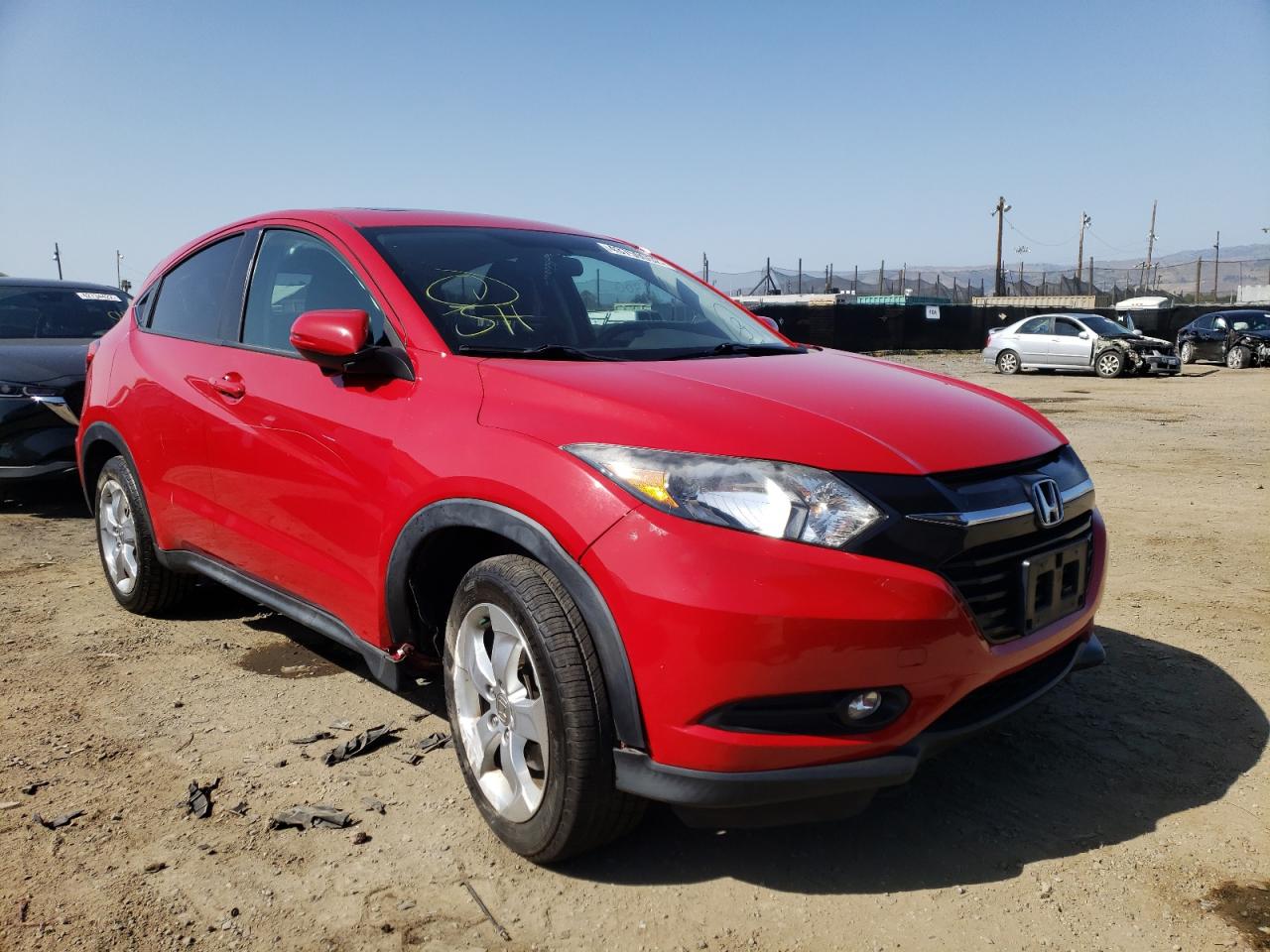 Photo 1 from auction – 2016 HONDA HR-V EX with VIN 3CZRU5H50GM740089