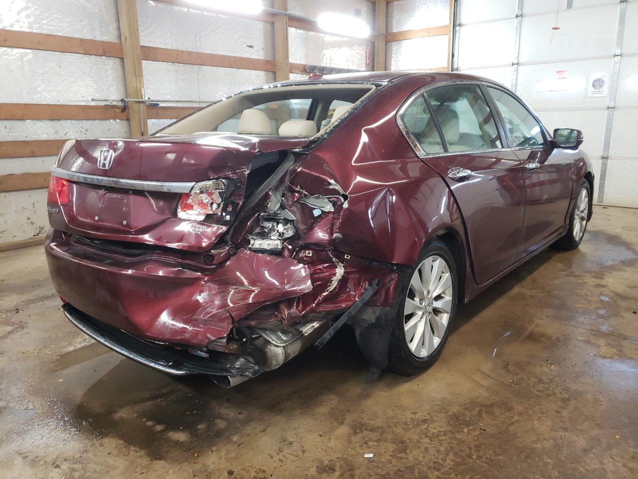 Photo 4 from auction – 2014 HONDA ACCORD EXL with VIN 1HGCR2F87EA163534