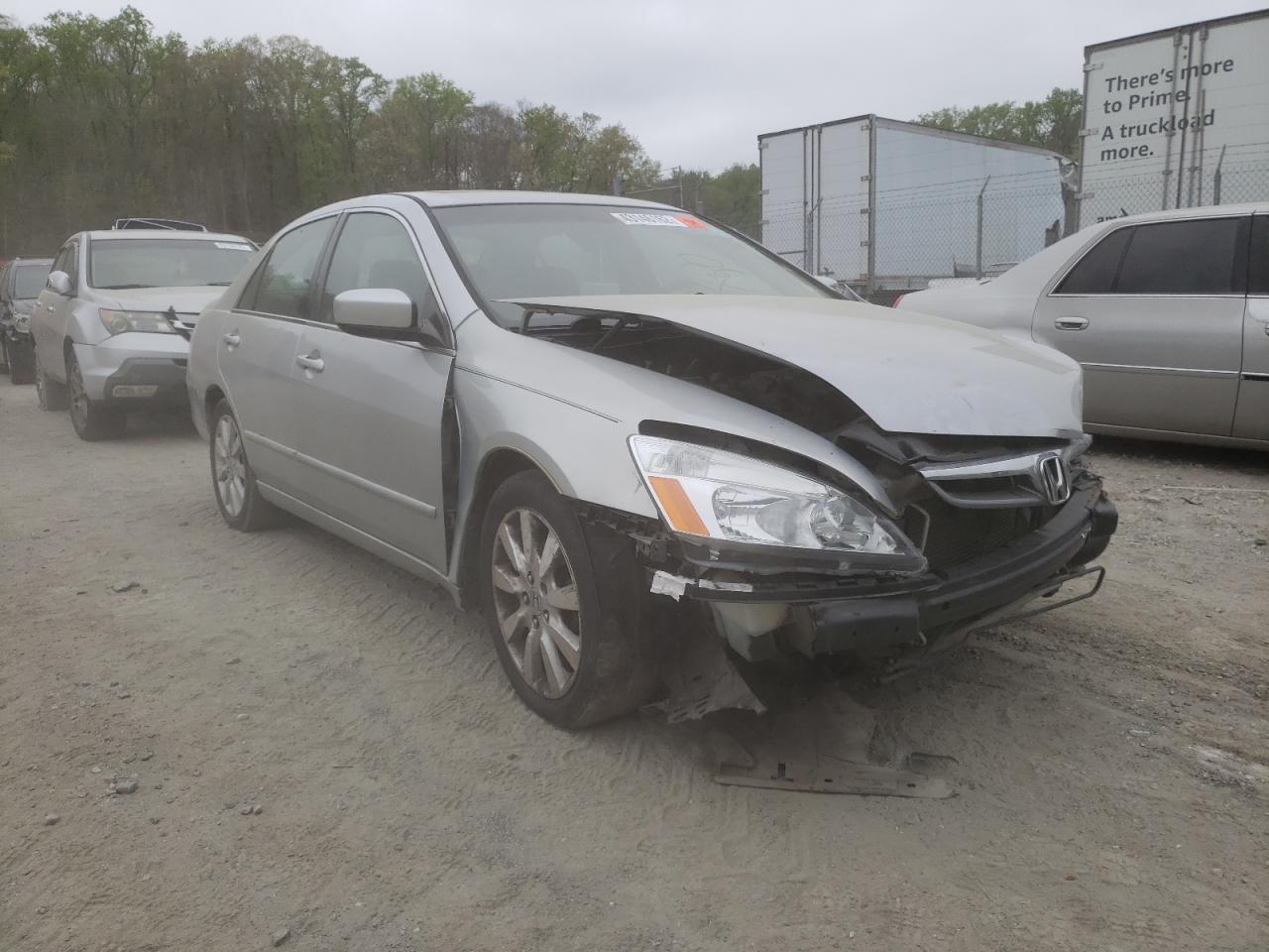 HONDA ACCORD EX 2007 with VIN 1HGCM66857A073310 - Photo from auction