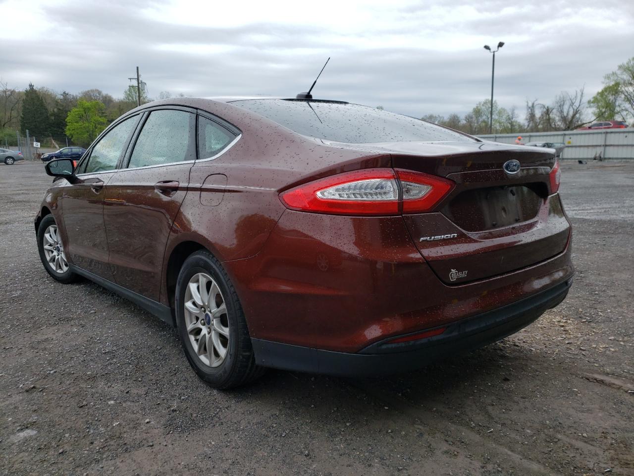 Photo 3 from auction – 2015 FORD FUSION S with VIN 3FA6P0G7XFR148972