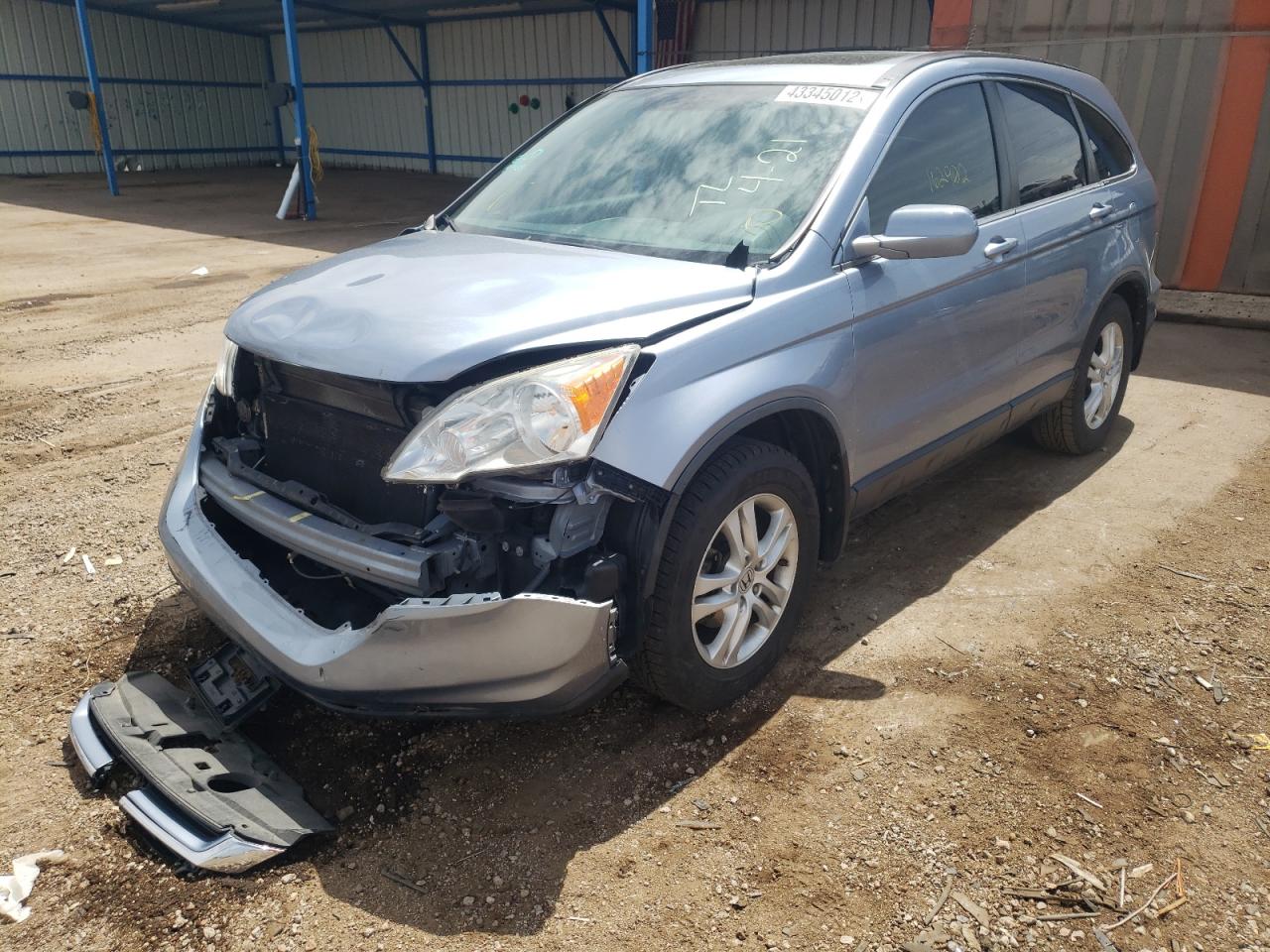 Photo 2 from auction – 2011 HONDA CR-V EXL with VIN JHLRE3H79BC007299