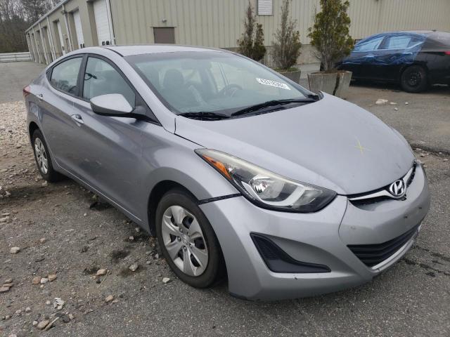 Photo 1 from auction – 2016 HYUNDAI ELANTRA SE with VIN 5NPDH4AE3GH756950