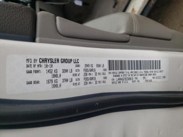 Photo 10 from auction – 2011 JEEP GRAND CHER with VIN 1J4RR4GG7BC569818