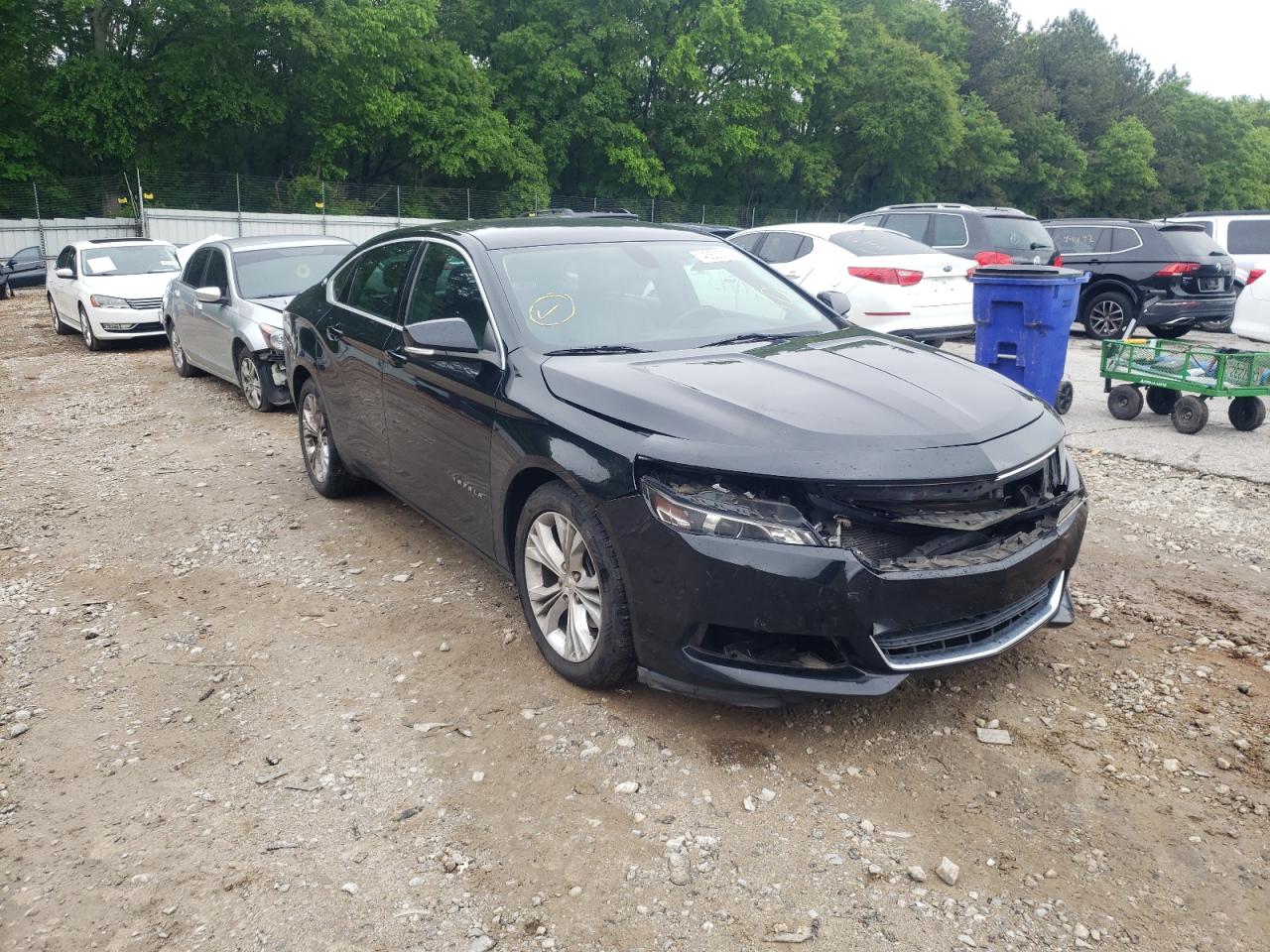 CHEVROLET IMPALA LT 2015 with VIN 2G1125S38F9128643 - Photo from auction
