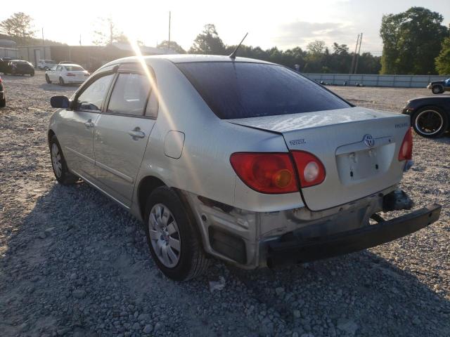 Photo 3 from auction – 2003 TOYOTA COROLLA CE with VIN JTDBR32E730033686