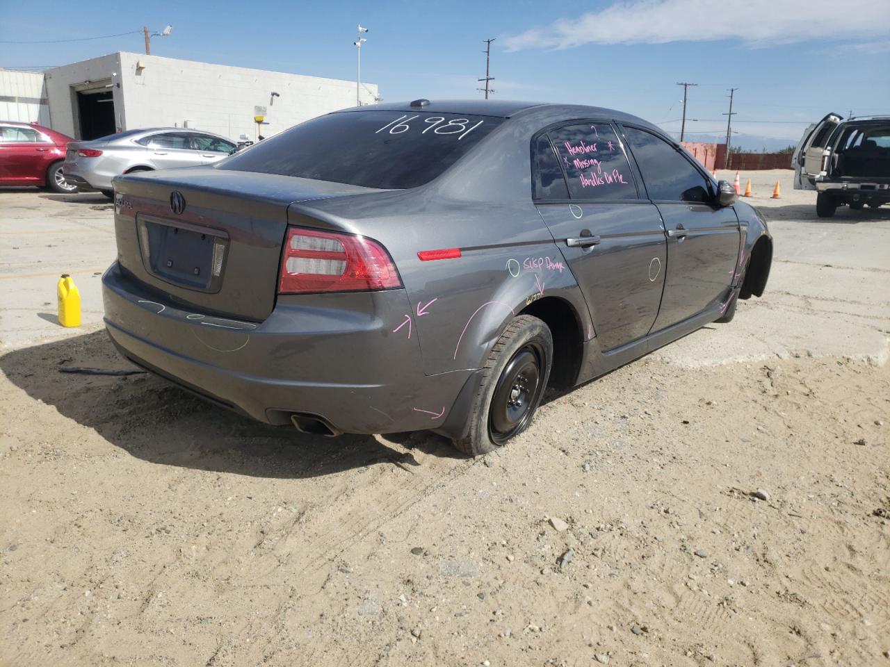 Photo 4 from auction – 2008 ACURA TL with VIN 19UUA66258A018964