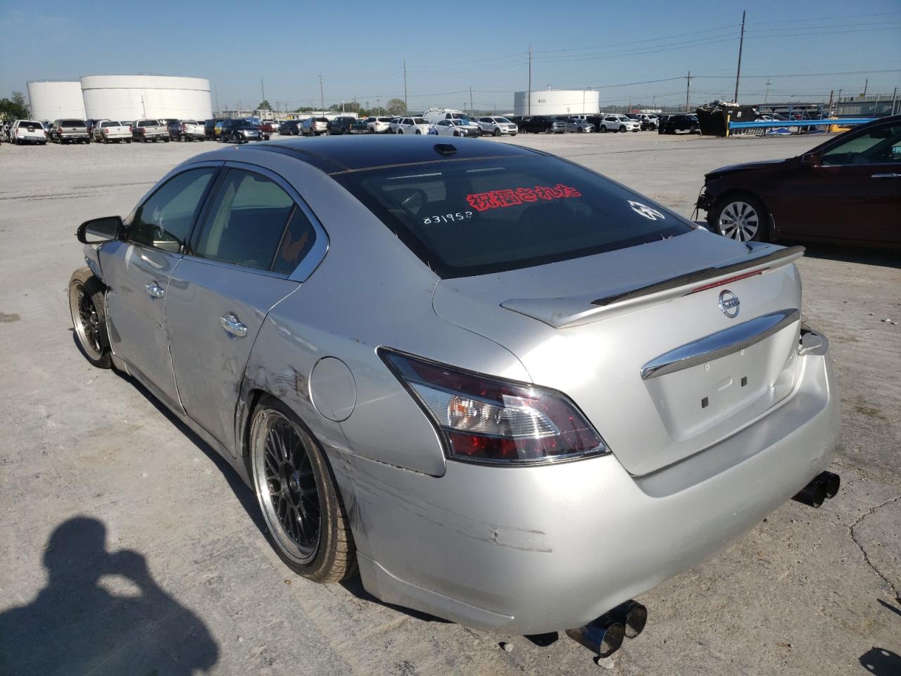 Photo 3 from auction – 2013 NISSAN MAXIMA S with VIN 1N4AA5AP6DC831958