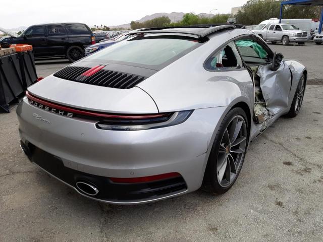 Photo 4 from auction – 2020 PORSCHE 911 CARRER with VIN WP0AA2A94LS205470