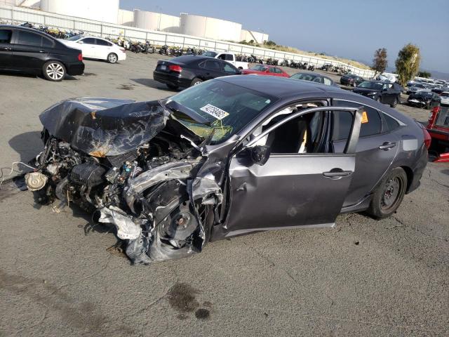 Photo 2 from auction – 2020 HONDA CIVIC LX with VIN 2HGFC2F67LH537359