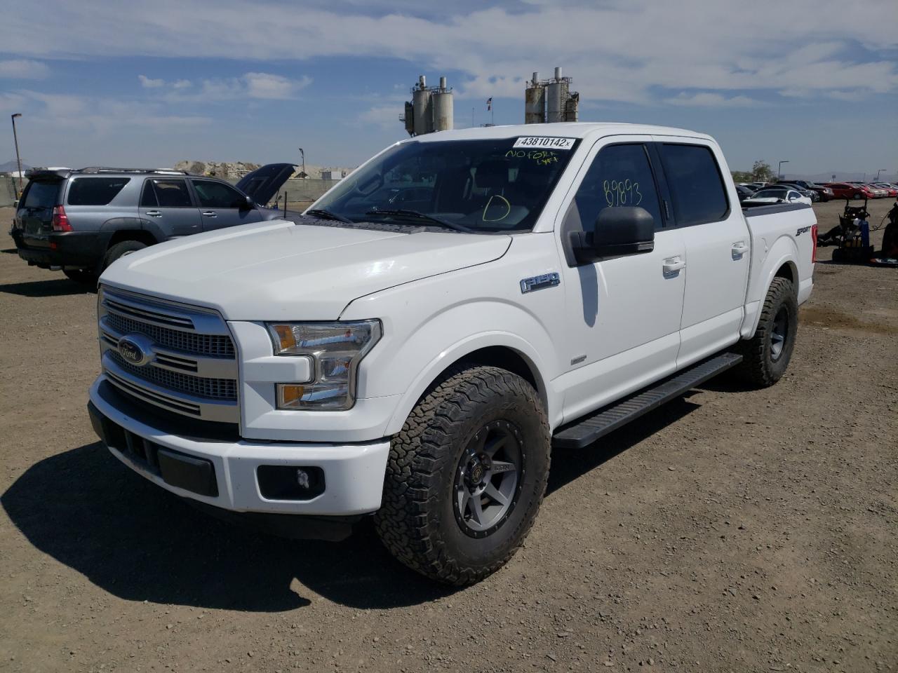 Photo 2 from auction – 2016 FORD F150 SUPER with VIN 1FTEW1CG3GKE92458