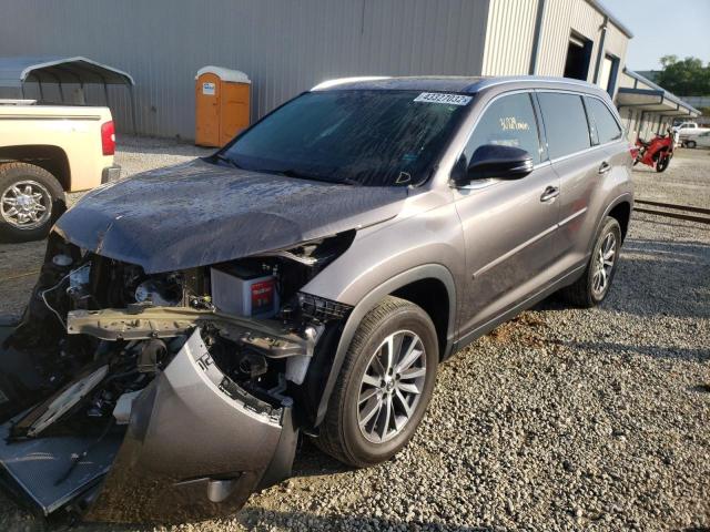 Photo 2 from auction – 2019 TOYOTA HIGHLANDER with VIN 5TDKZRFH2KS550588