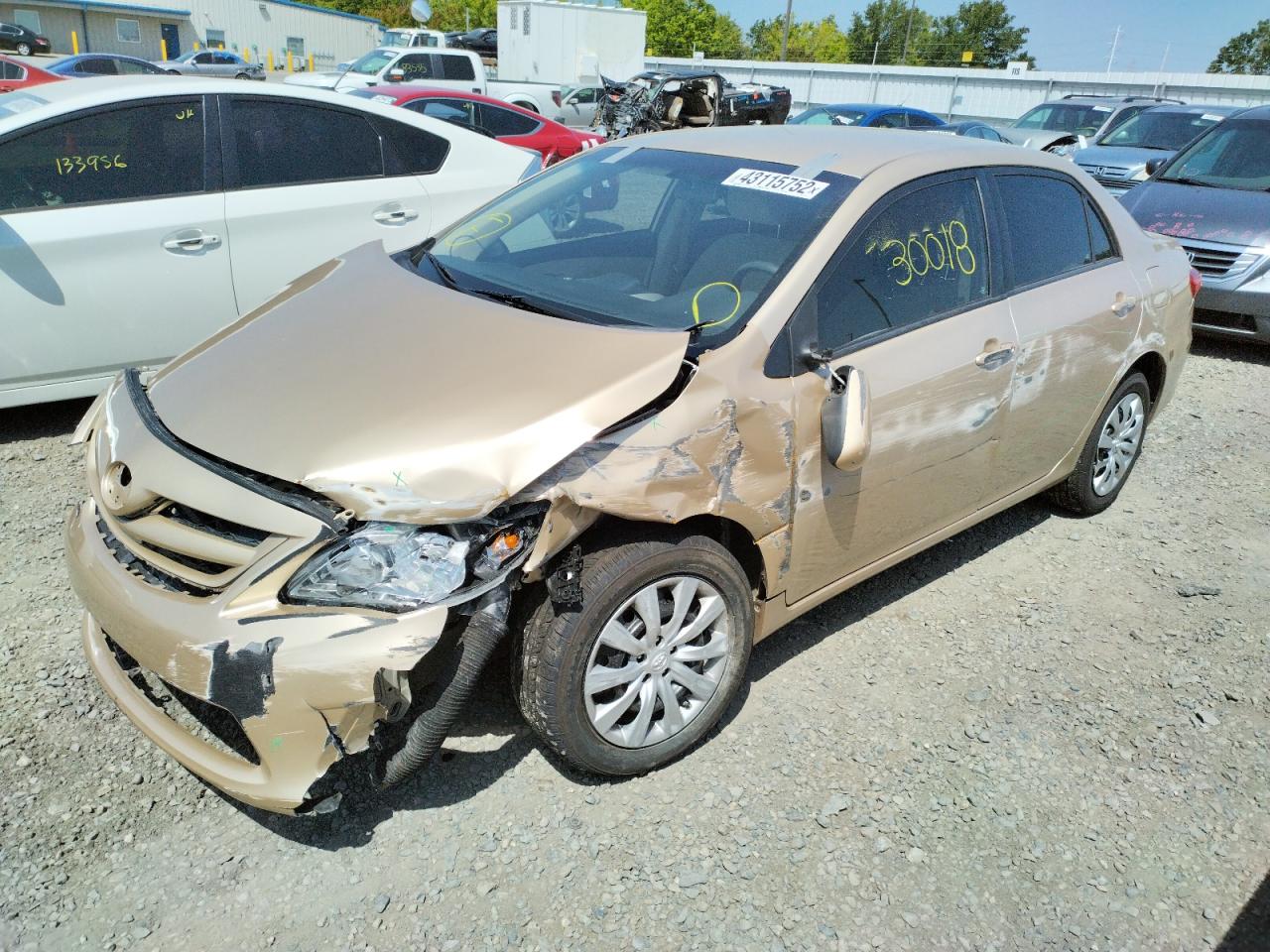 Photo 2 from auction – 2012 TOYOTA COROLLA BA with VIN 5YFBU4EE5CP071410