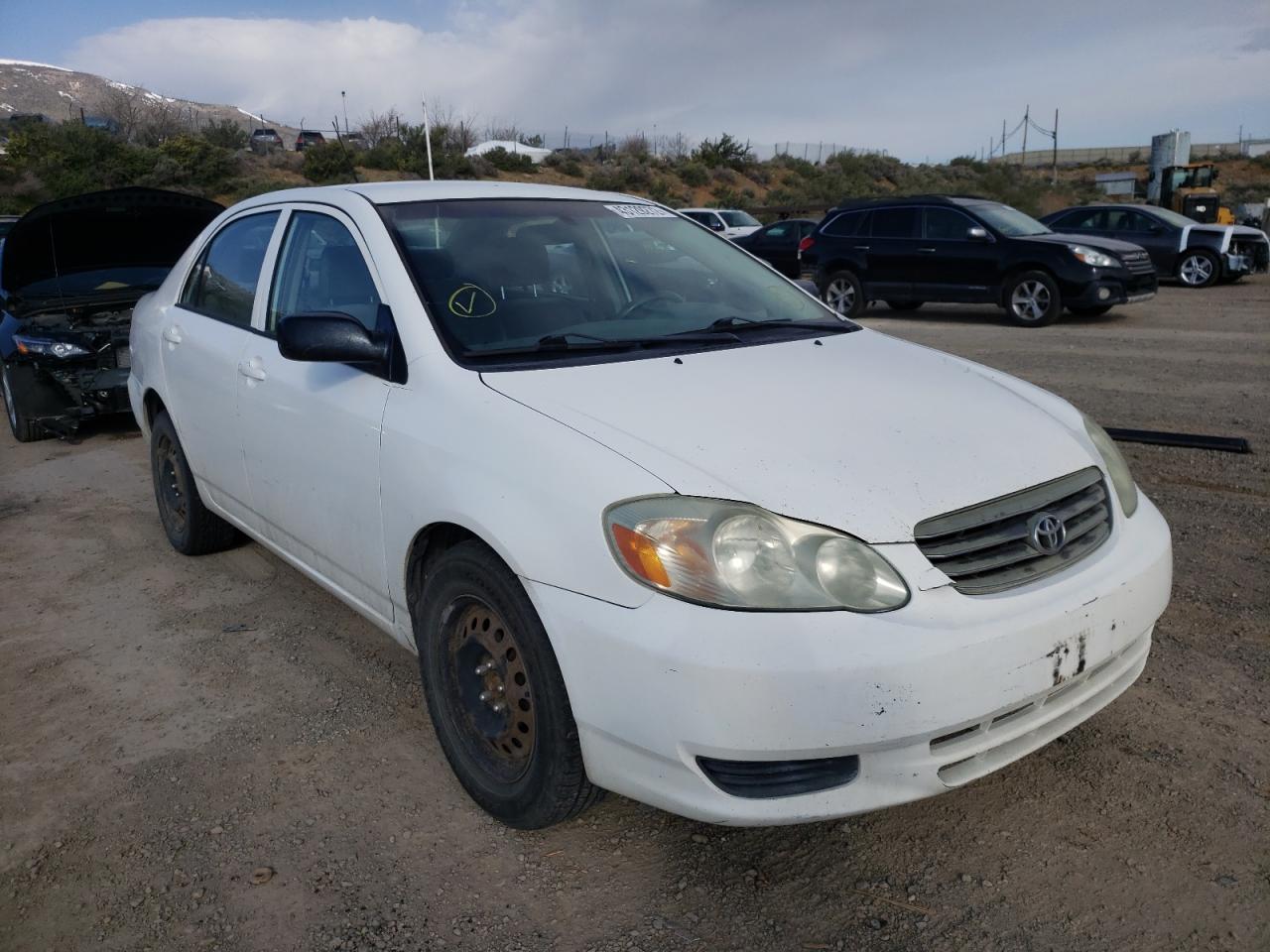 TOYOTA COROLLA CE 2003 with VIN JTDBR32E330002659 - Photo from auction