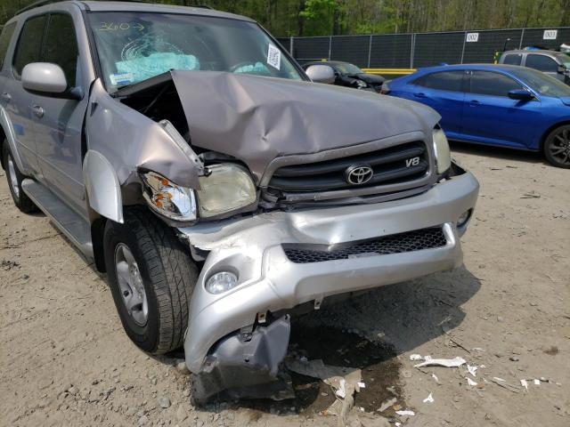 Photo 9 from auction – 2002 TOYOTA SEQUOIA SR with VIN 5TDBT44A72S125765