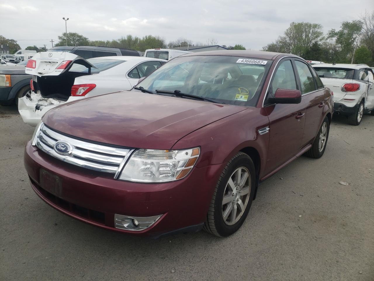 Photo 2 from auction – 2008 FORD TAURUS SEL with VIN 1FAHP24W78G118855