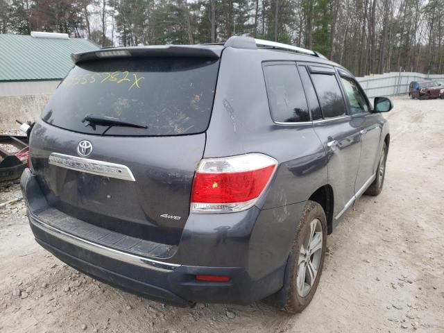 Photo 4 from auction – 2012 TOYOTA HIGHLANDER with VIN 5TDDK3EH3CS167269