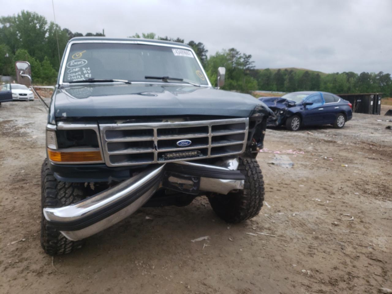 Photo 9 from auction – 1993 FORD BRONCO U10 with VIN 1FMEU15H7PLA38926