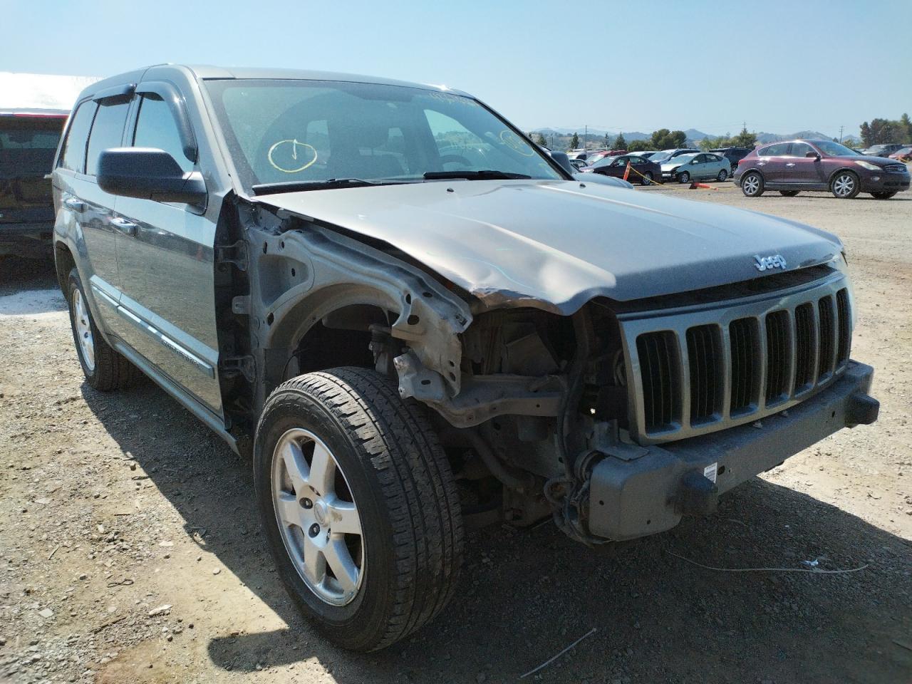 JEEP GRAND CHER 2008 with VIN 1J8GS48K68C168458 - Photo from auction