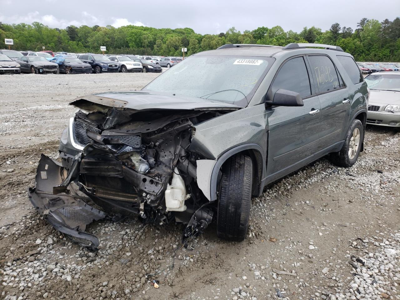 Photo 2 from auction – 2011 GMC ACADIA with VIN 1GKKRPED5BJ369411