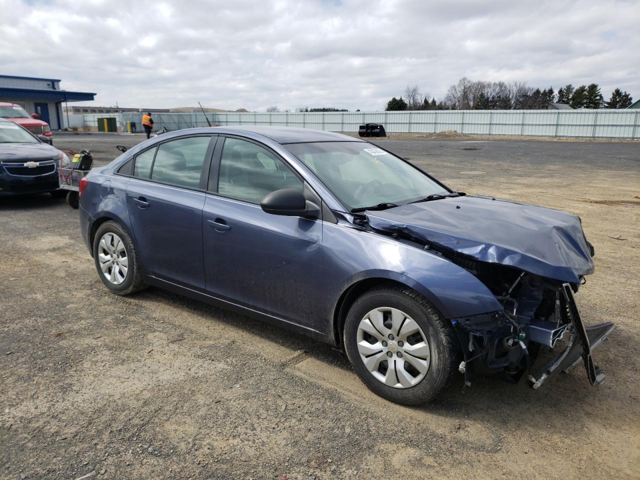CHEVROLET CRUZE LS 2014 with VIN 1G1PA5SH4E7153533 - Photo from auction