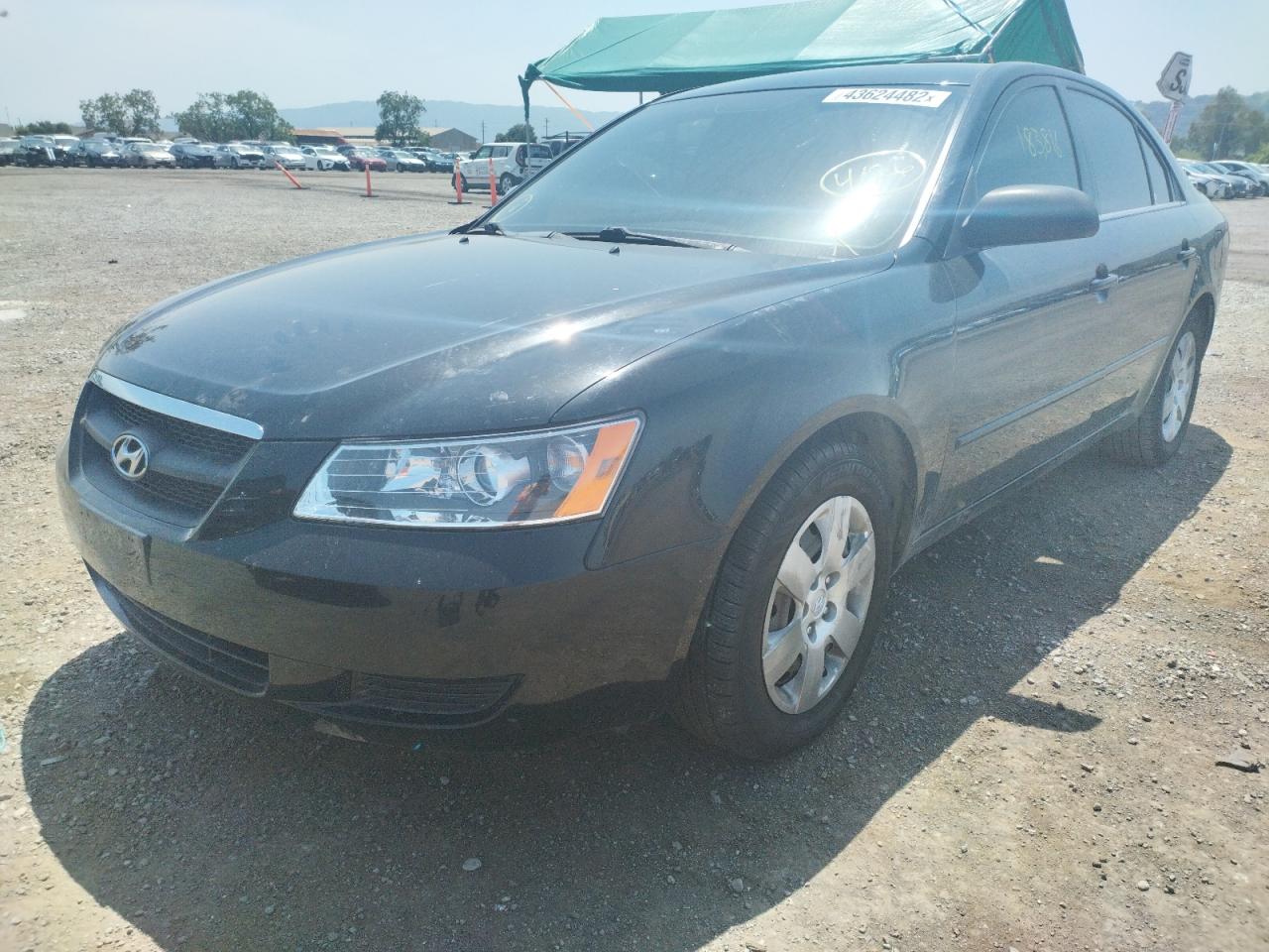Photo 2 from auction – 2008 HYUNDAI SONATA GLS with VIN 5NPET46C38H339405
