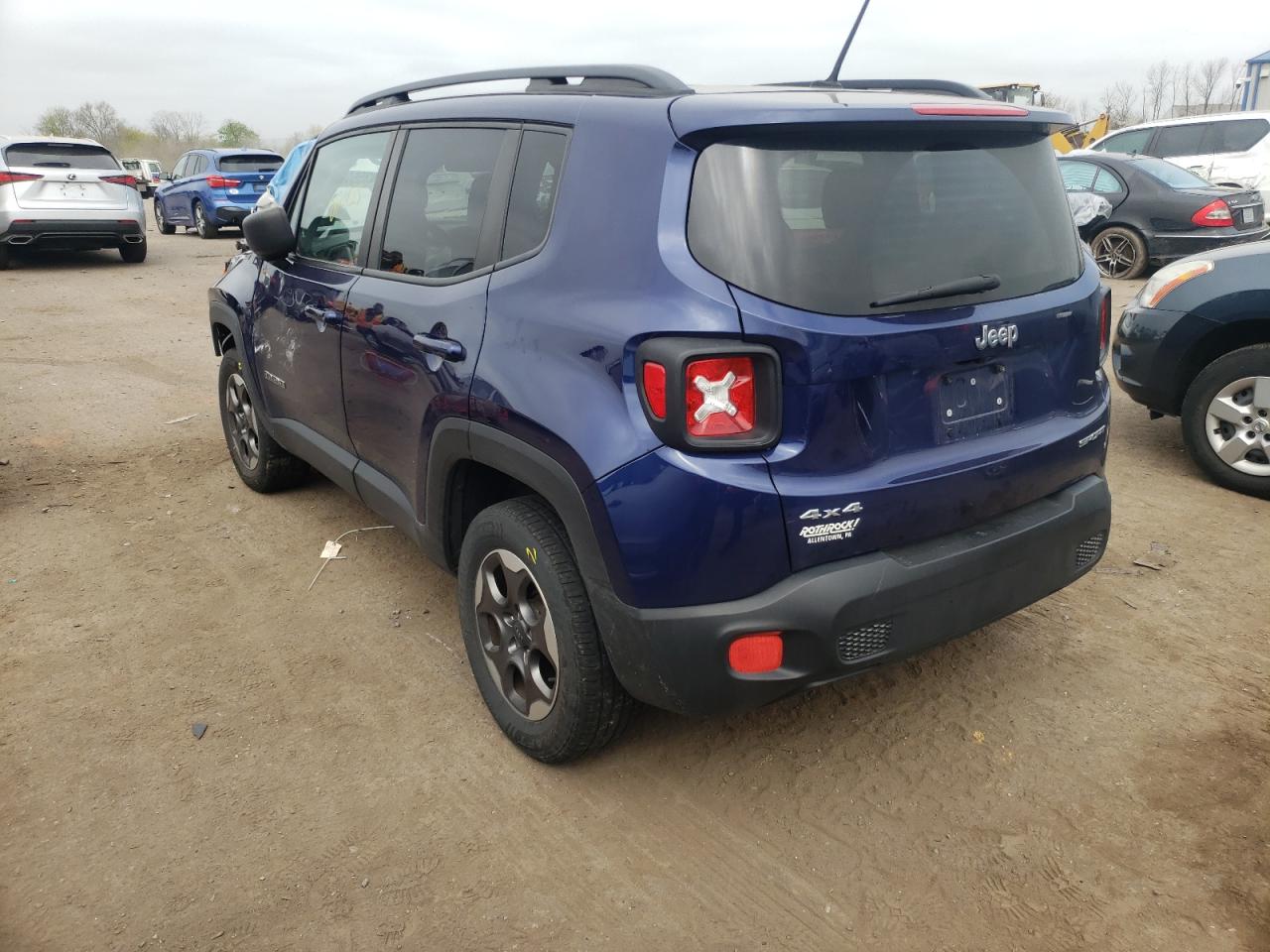 Photo 3 from auction – 2016 JEEP RENEGADE S with VIN ZACCJBAT4GPE02056