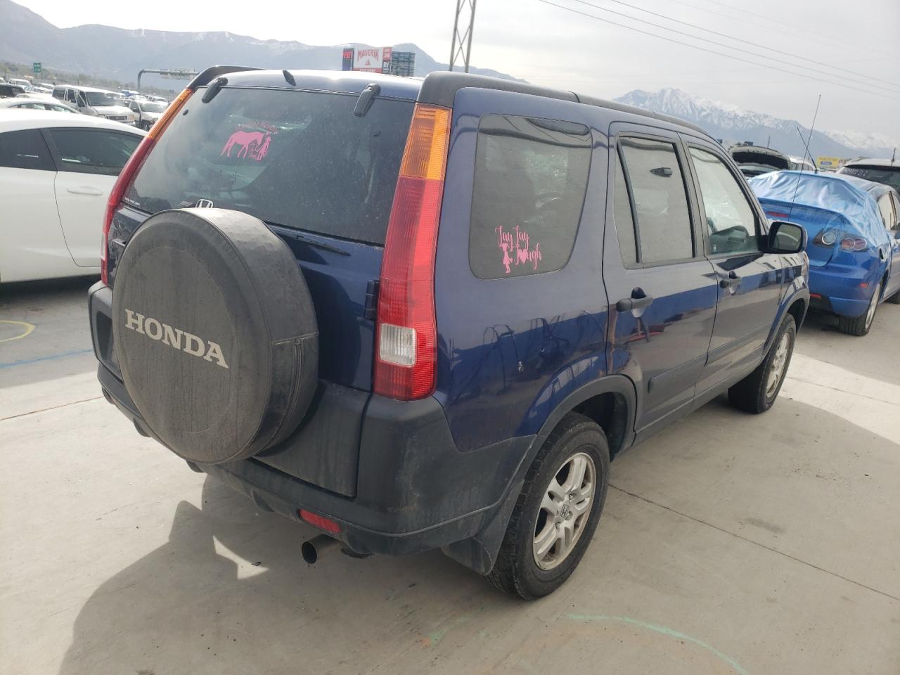 Photo 4 from auction – 2004 HONDA CR-V EX with VIN JHLRD78894C050322