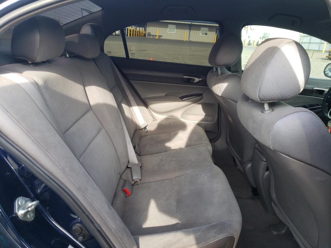 Photo 6 from auction – 2008 HONDA CIVIC LX with VIN 1HGFA16508L072196