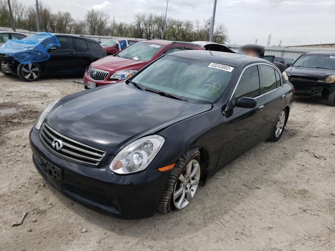 Photo 2 from auction – 2006 INFINITI G35 with VIN JNKCV51E56M514481