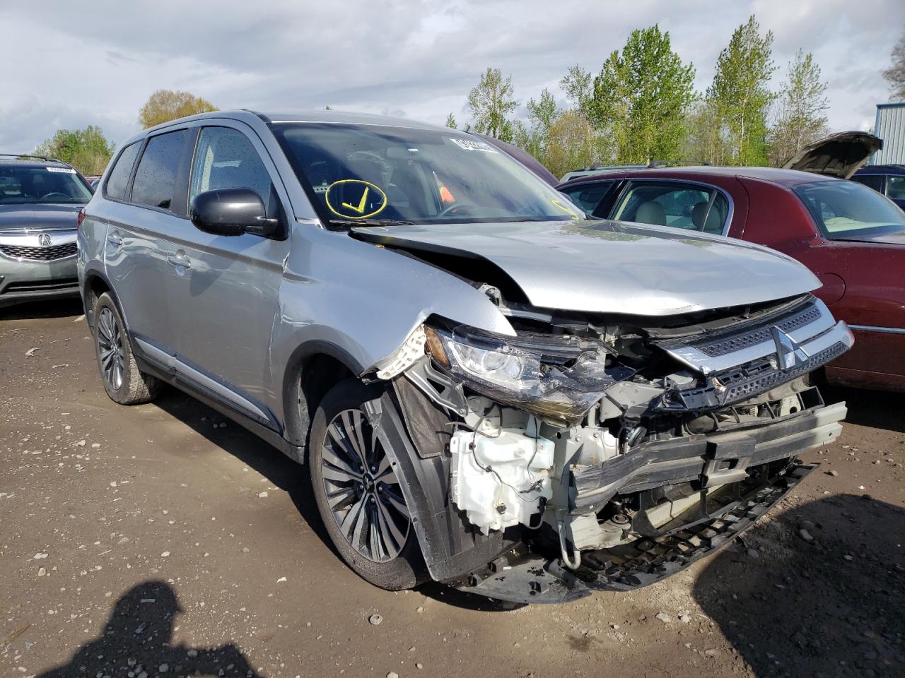 Photo 1 from auction – 2020 MITSUBISHI OUTLANDER with VIN JA4AZ3A30LZ026225