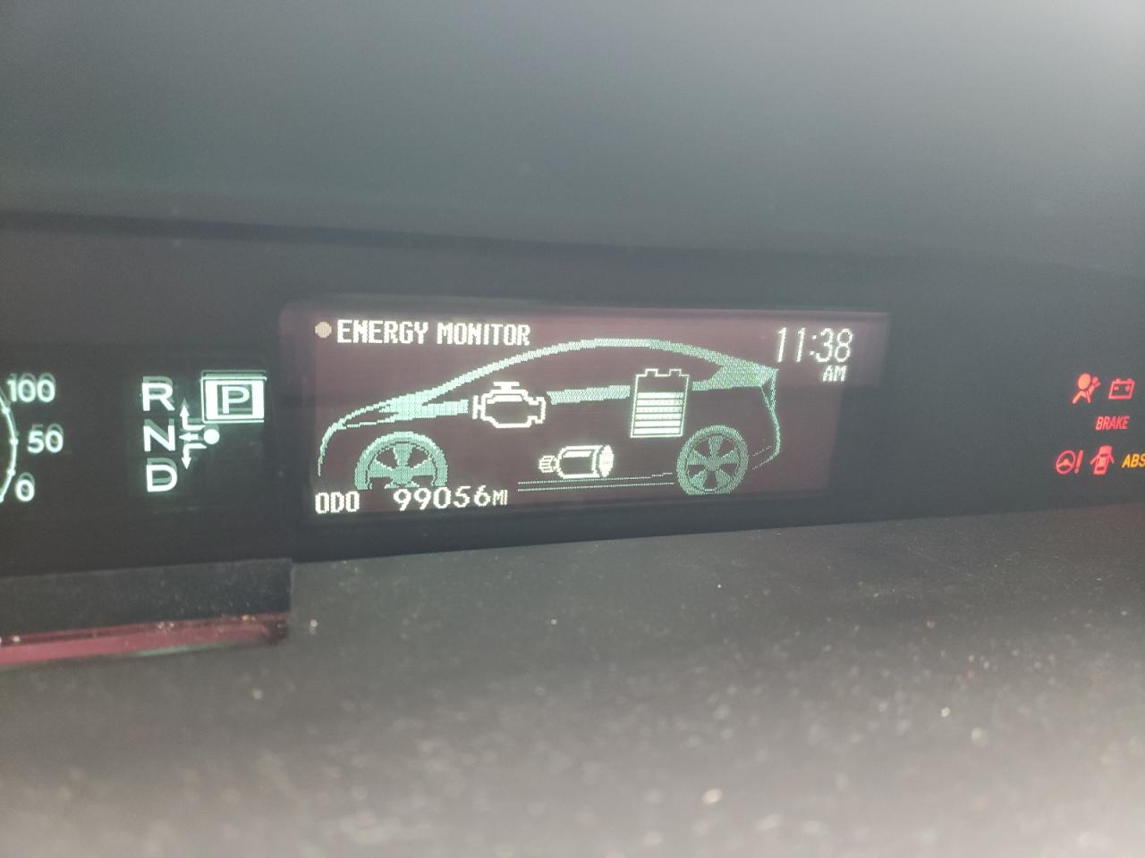 Photo 8 from auction – 2011 TOYOTA PRIUS with VIN JTDKN3DU1B1434725