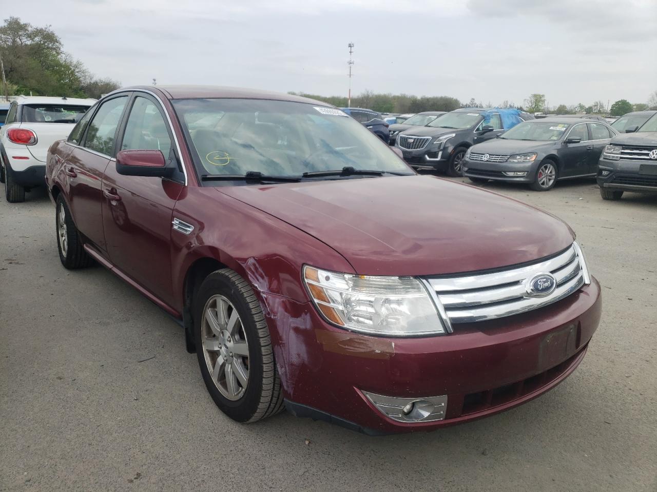 FORD TAURUS SEL 2008 with VIN 1FAHP24W78G118855 - Photo from auction