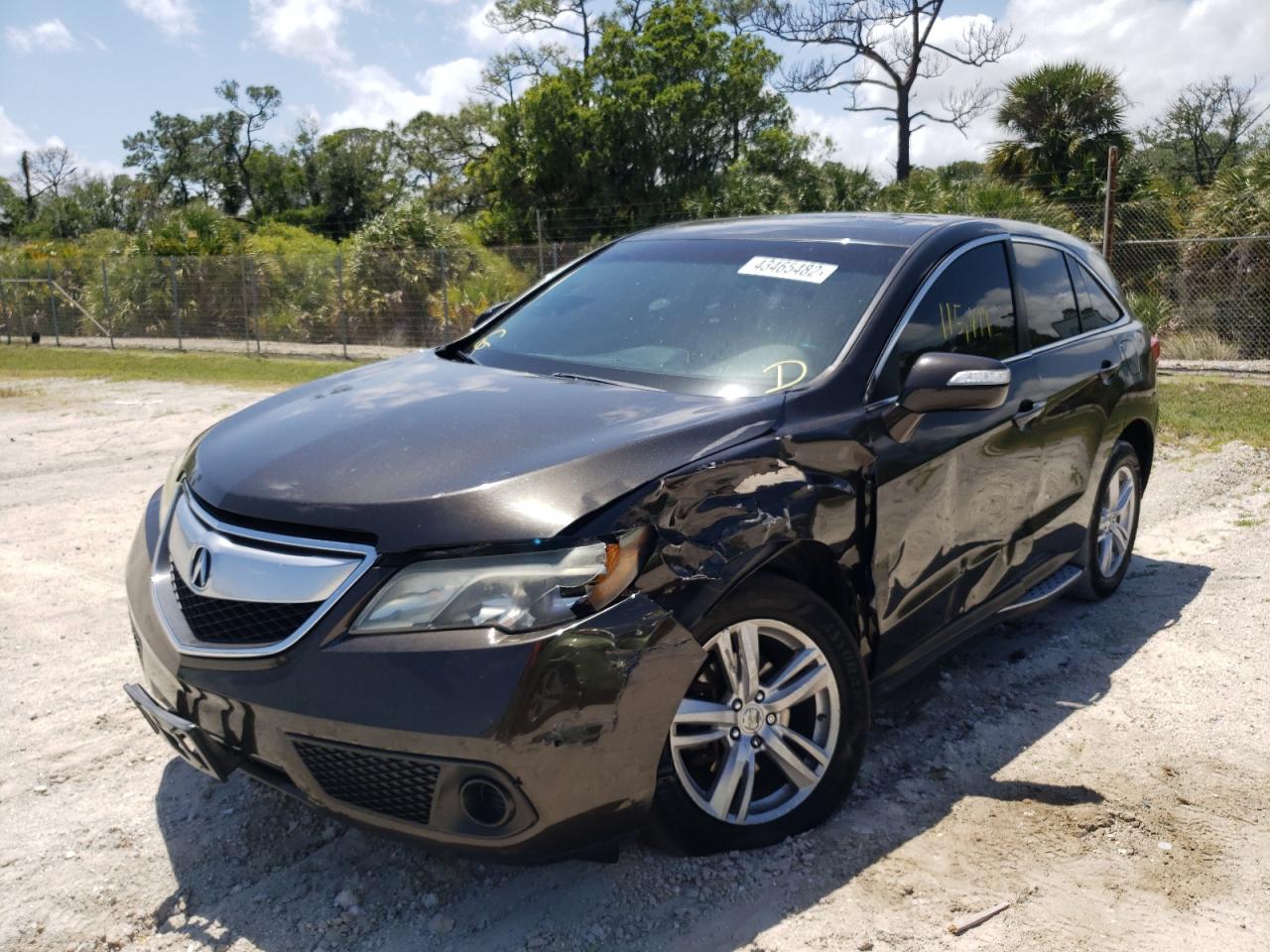 Photo 2 from auction – 2015 ACURA RDX with VIN 5J8TB4H39FL024545