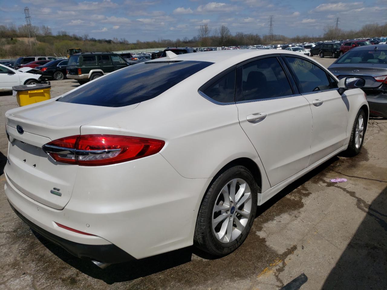 Photo 4 from auction – 2020 FORD FUSION SE with VIN 3FA6P0HD4LR226453