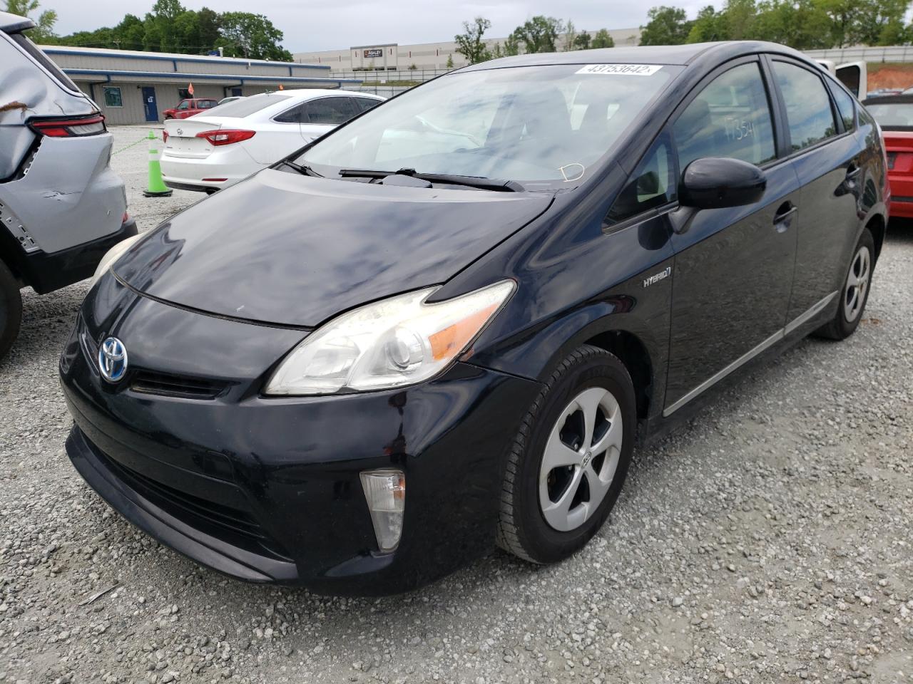 Photo 2 from auction – 2013 TOYOTA PRIUS with VIN JTDKN3DU8D5597173